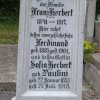 Herbert Franz 1841-1917 Paulini Sofia 1853-1918 Grabstein